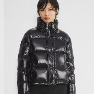 Women's Black Puffer Jacket